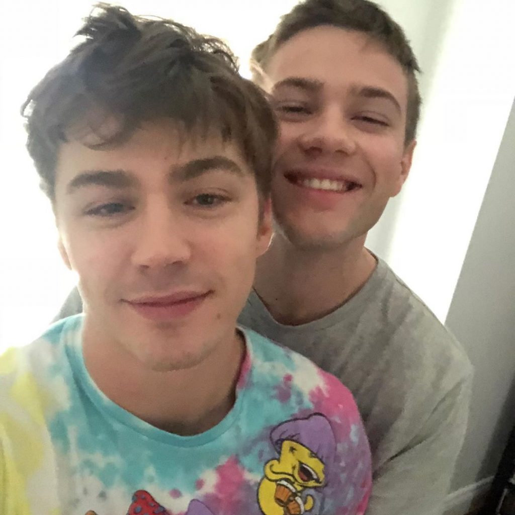 Cute Gay Couple Actors Connor Jessup And Miles Heizer Are Dating