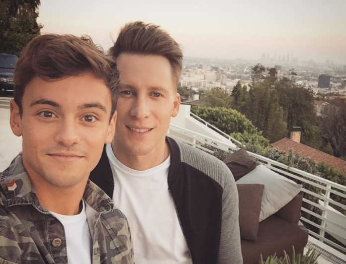 Tom Daley and Dustin Lance Black