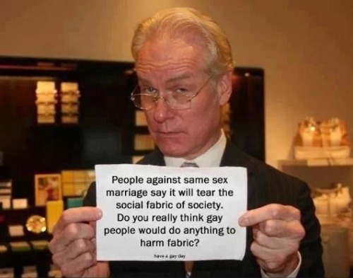 Tim Gunn - Fabric of society