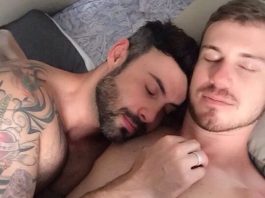 Sleeping boyfriends