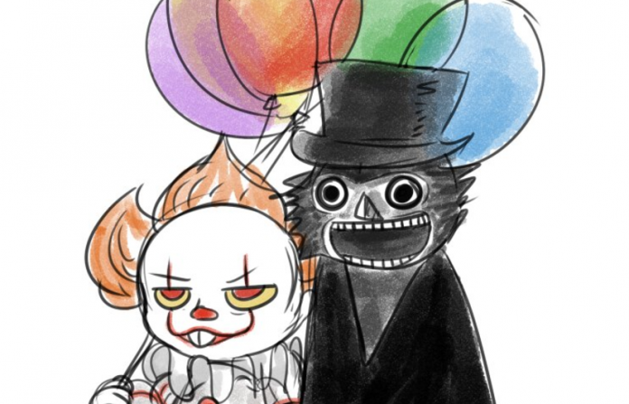 Gay Pennywise and Babadook