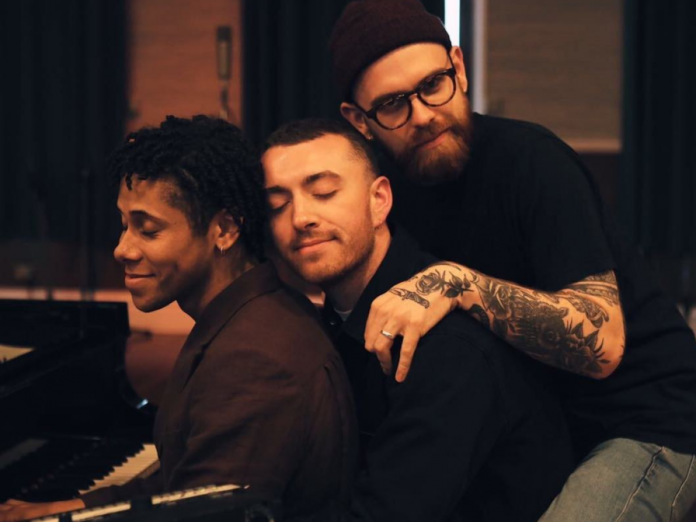 Sam Smith and his band