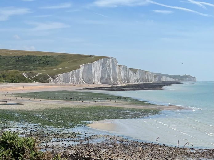 Seven sisters near Brighton