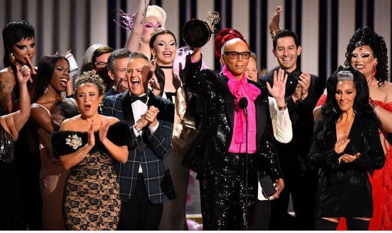 RuPaul cast at the Emmy AwardsE
