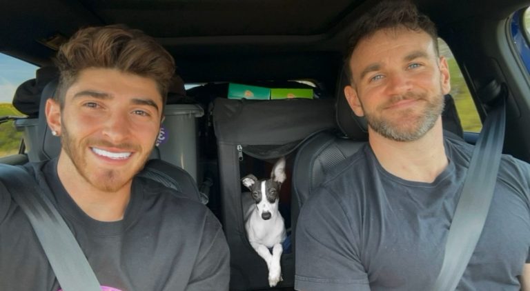 Joshua Cavallo: Love on Wheels with Pup and Partner