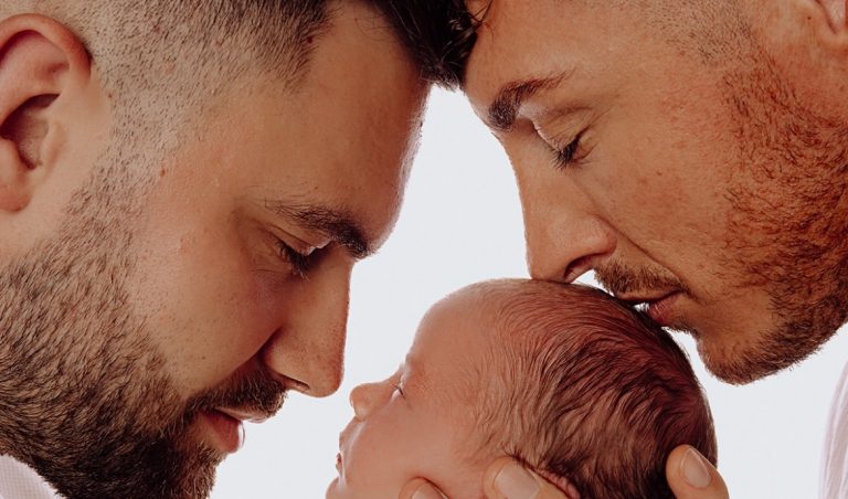 Instagram Censors Heartwarming Snapshot of Two Gay Dads with Their Baby