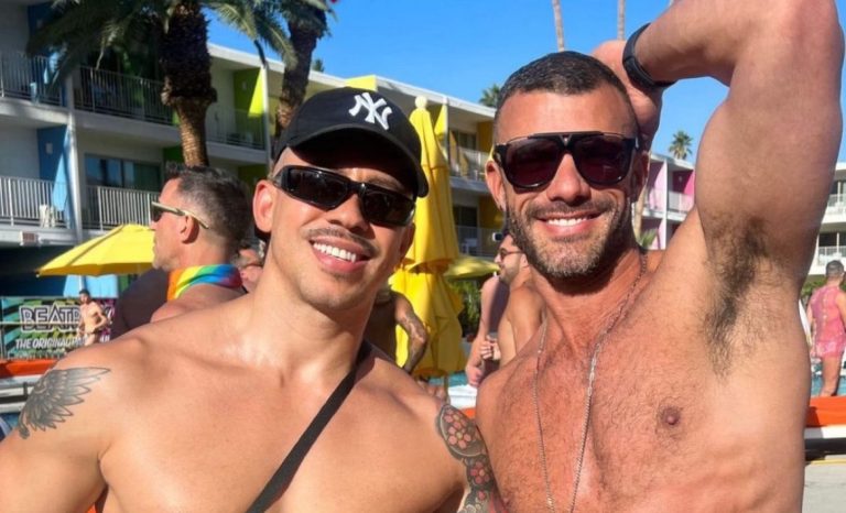 DJ Dan Slater Lives It Up at White Party Palm Springs