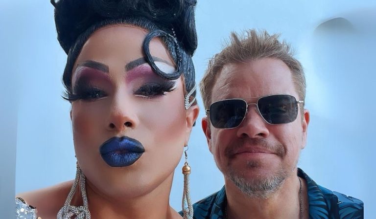 Matt Damon Celebrates Drag Culture in Mykonos