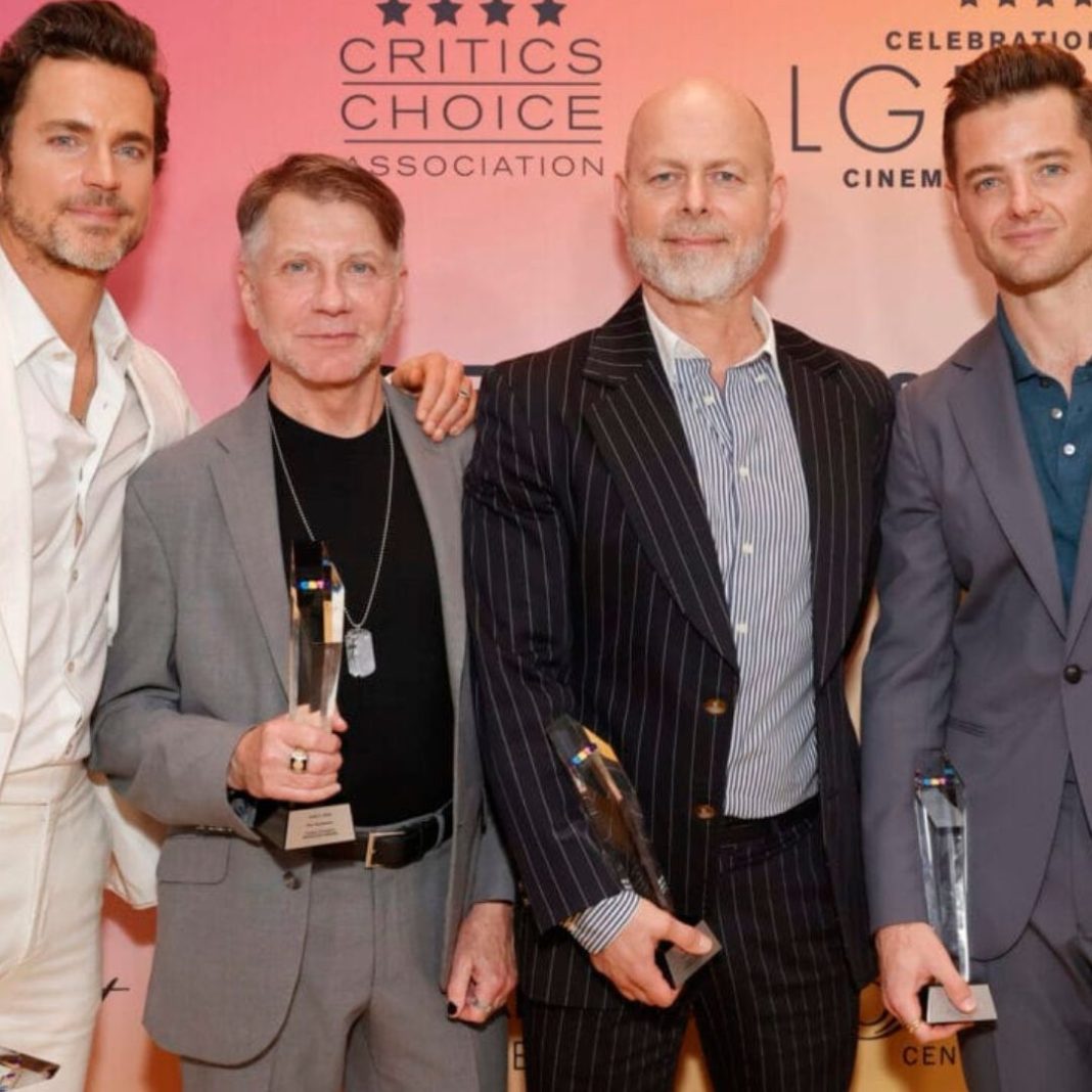 Matthew Ricky Martin Matt Bomer & Ricky Martin Light Up CCA LGBTQ+ Gala