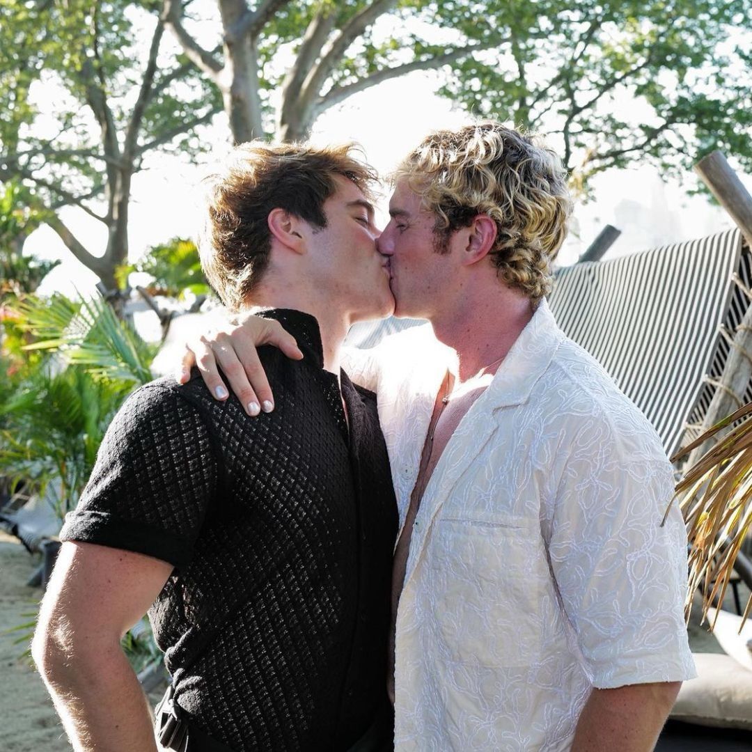 Zane with boyfriend Froy. Instagram: @ZaneThan