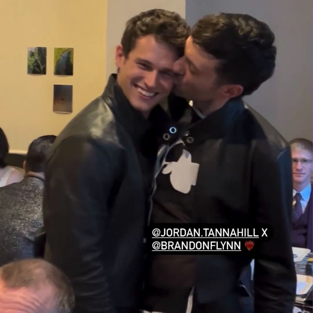 Barndon Flynn and Jordan Tannahill’s wedding. Instagram: @brandonflynn