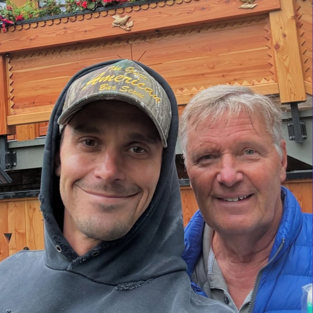 Antoni with his dad. Instagram: @antoni