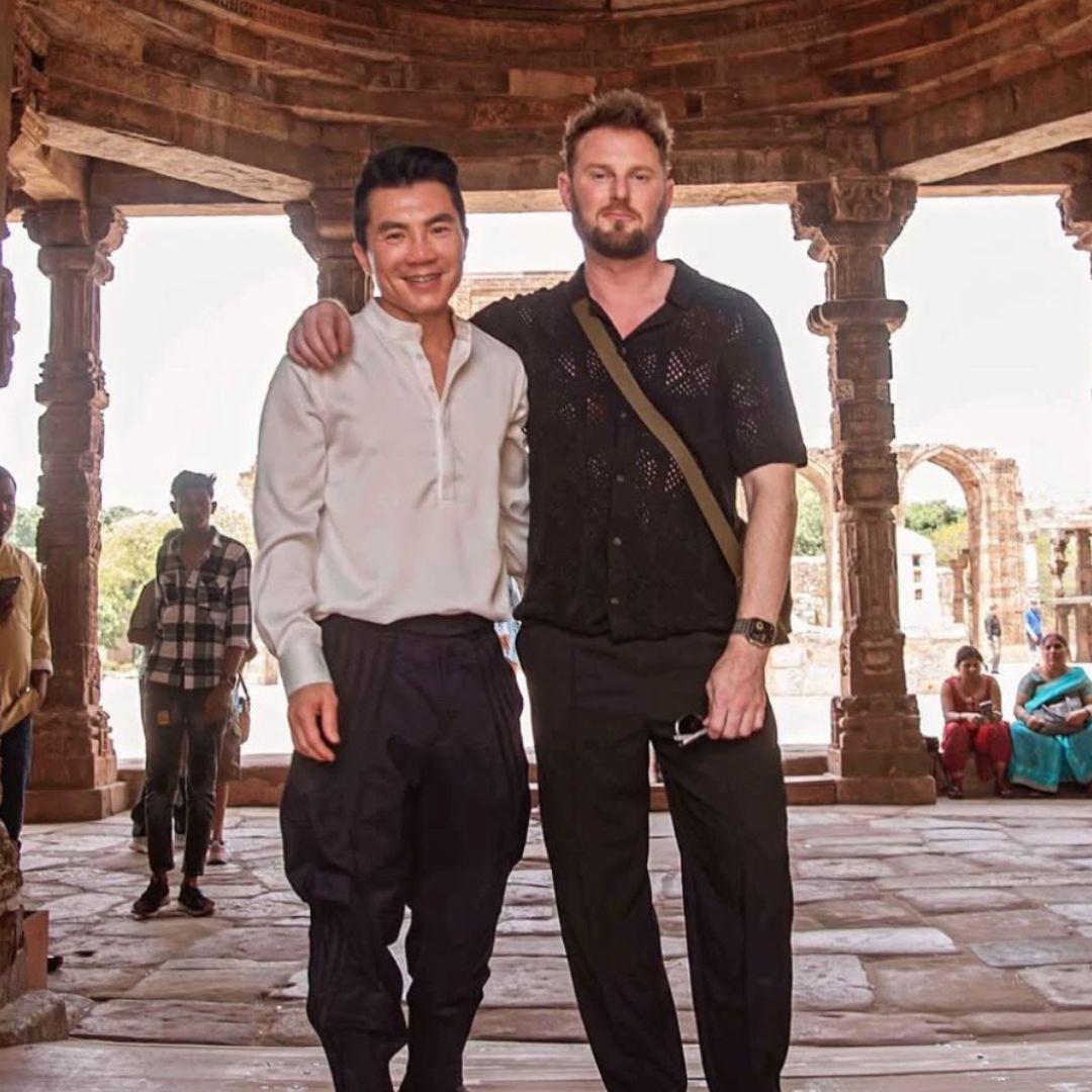 Bobby with hubby Dewey Do. Instagram: @deweytd