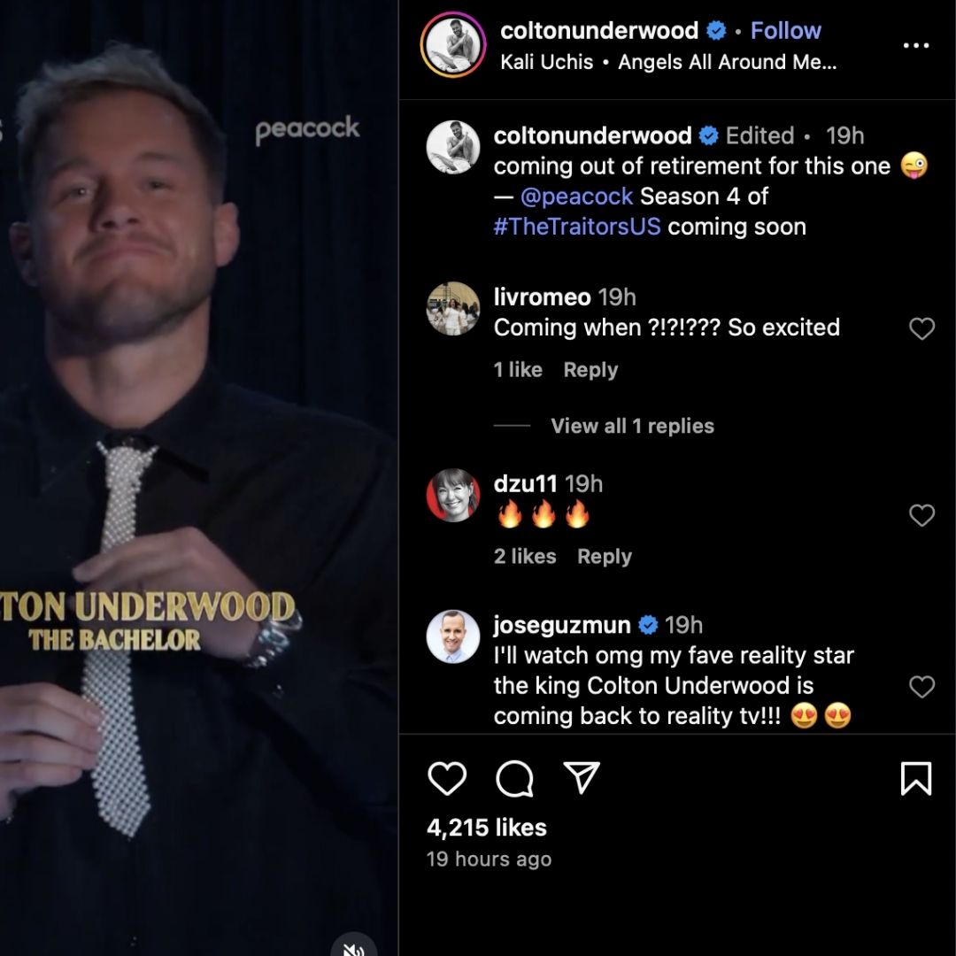 Instagram: @coltonunderwood
