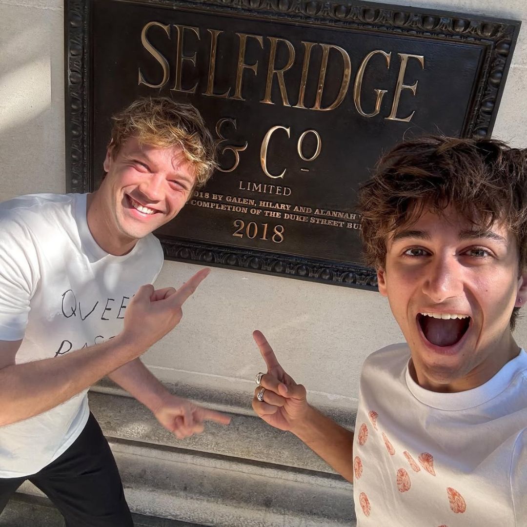 Connor & Sebastian. Instagram: @connorwjessup