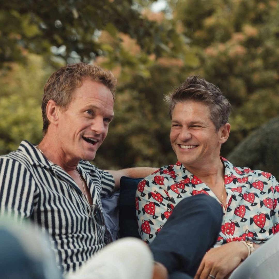 Neil Patrick with hubby David Burtka. Instagram: @nph