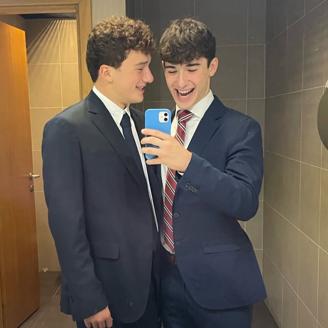 Max and Matteo. Instagram: @matteo.santoroo\_ @max.Inn