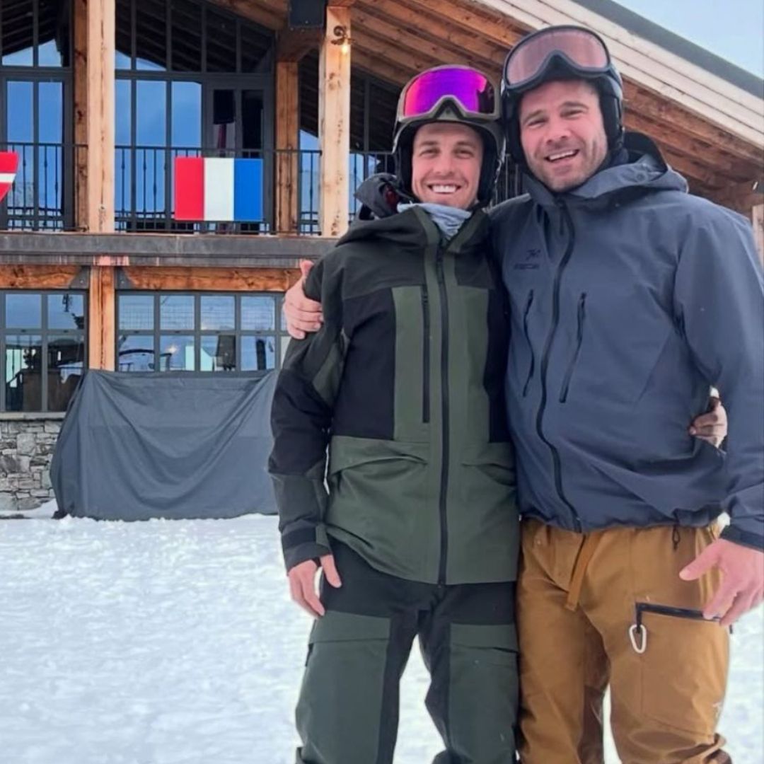 Luke with hubby Hig Roberts. Instagram: @ten\_minutes\_younger @higroberts