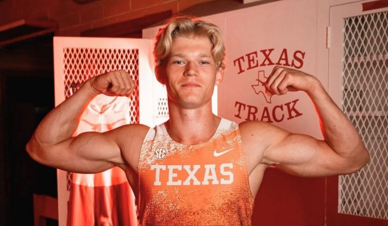 Out Norwegian decathlon star Jonathan Hertwig-Ødegaard marks 1 year in Texas