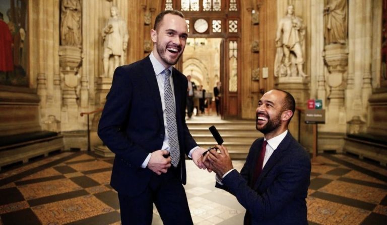 A Proposal Fit for Parliament, MP Josh Babarinde proposes to boyfriend