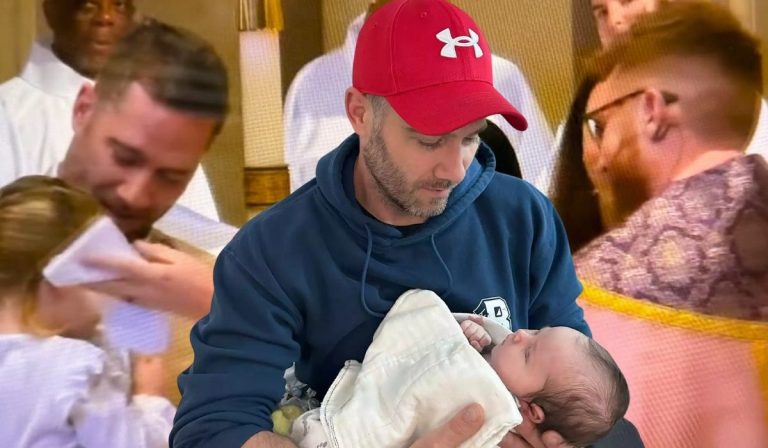 Luke Macfarlane celebrated a sweet family milestone with his daughter Tess in Los Angeles