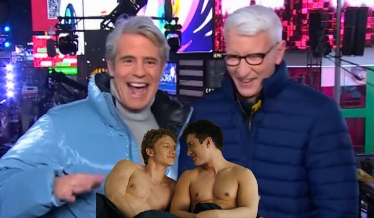 Andy Cohen & Anderson Cooper brought Heated Rivalry energy to New Year’s Eve