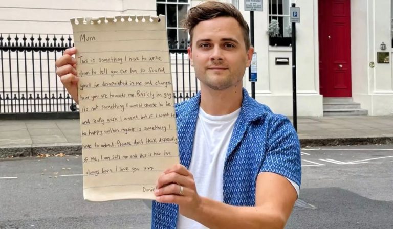 Dan Mackey turns a painful coming-out letter into lasting queer art