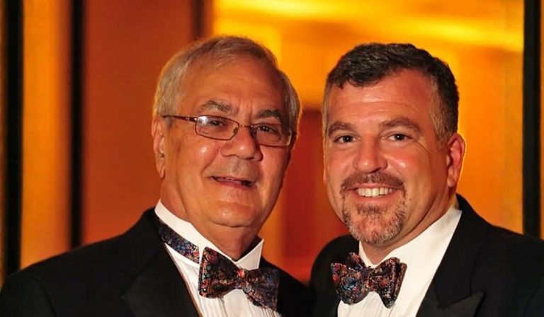 Barney Frank’s final public regret says one thing, but this photo with husband Jim says another