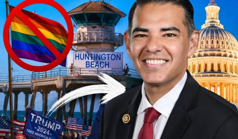 California city known for banning Pride flags may soon be represented by an openly gay congressman