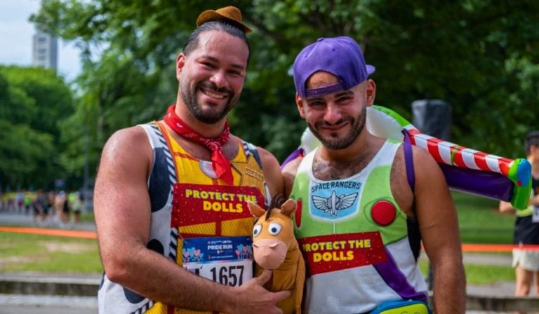 Buzz Lightyear Proposed To Woody At A Pride Run—And Everyone Loved It