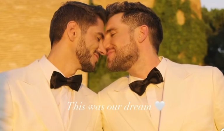 Steven Epprecht and Marcos Ruiz Marry in Romantic Spanish Castle Wedding