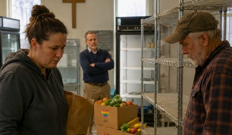 West Virginia Pastor Rejects LGBTQ-Friendly Help As Food Bank Shelves Sit Empty