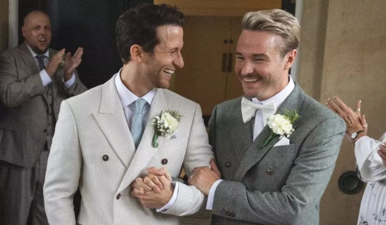 Joel Harper-Jackson Marries Lloyd Daniels in a Joyful Manchester Wedding