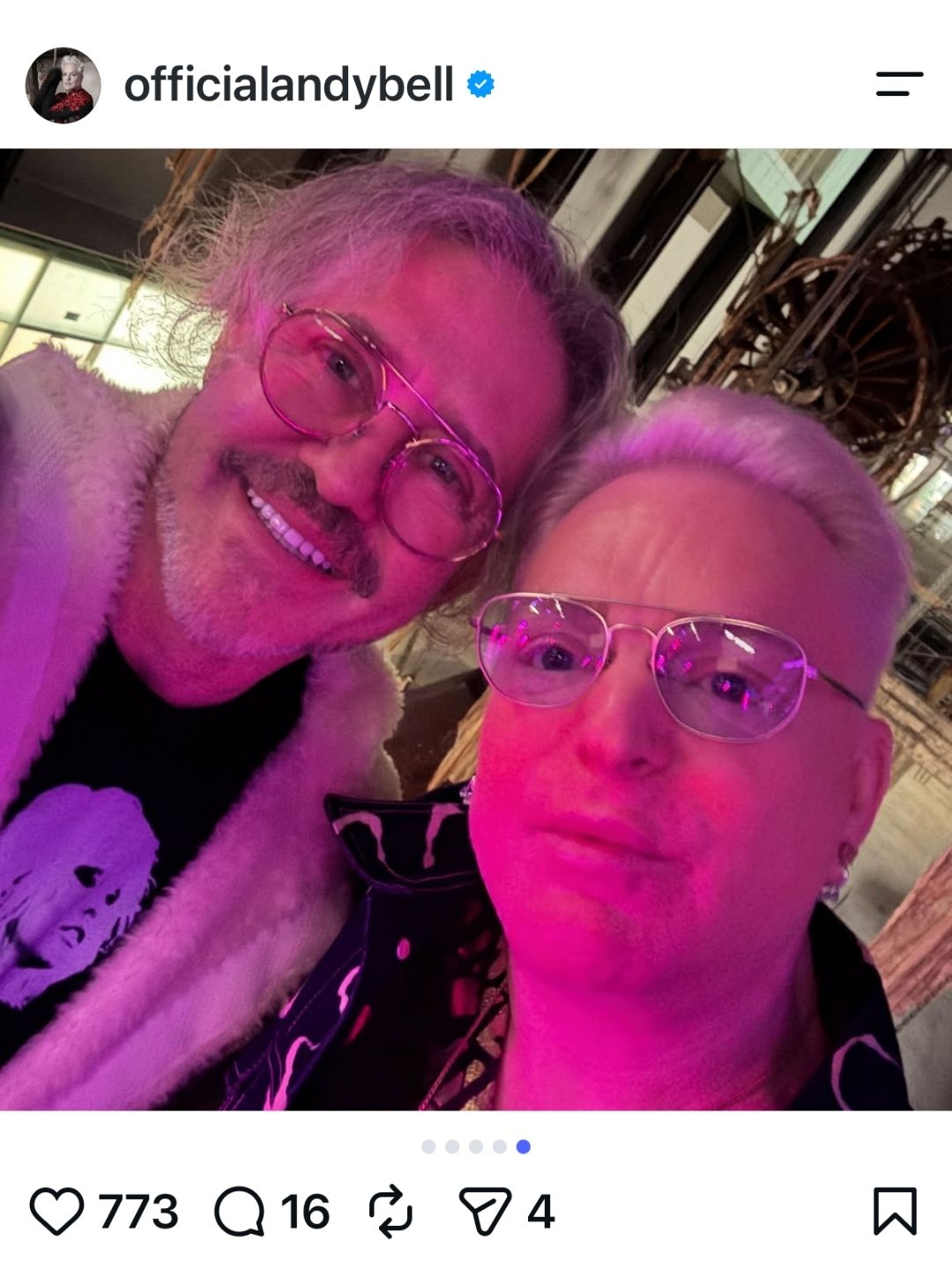 Stephen and Andy
