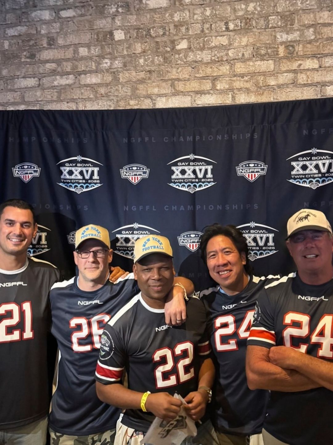 One of the New York Gay Football teams