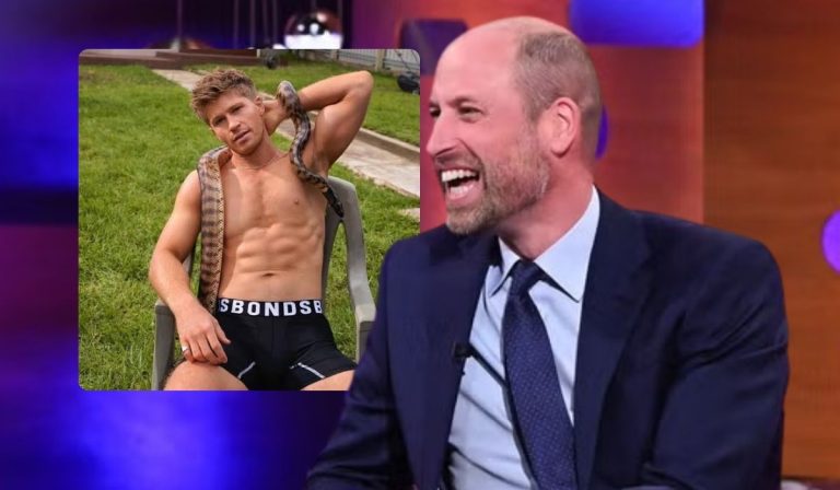 Prince William’s ‘Python’ Joke Leaves Robert Irwin Blushing Over His Underwear Photos