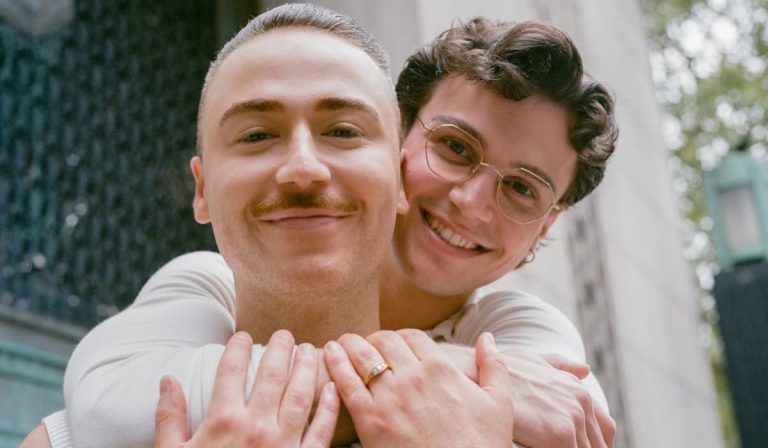 Nine Years Together. Now Marcia Marcia Marcia and Kyle Samuel Are Husbands.
